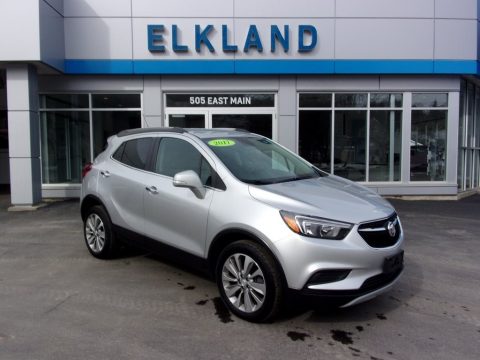 Quicksilver Metallic Buick Encore Preferred AWD.  Click to enlarge.