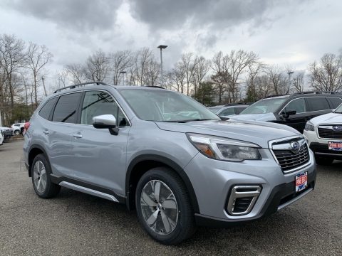 Ice Silver Metallic Subaru Forester 2.5i Touring.  Click to enlarge.