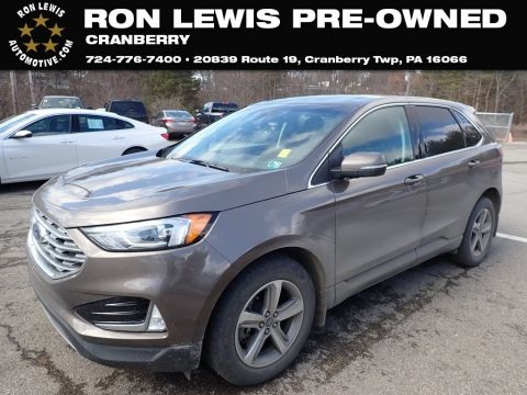 Stone Gray Ford Edge SEL AWD.  Click to enlarge.