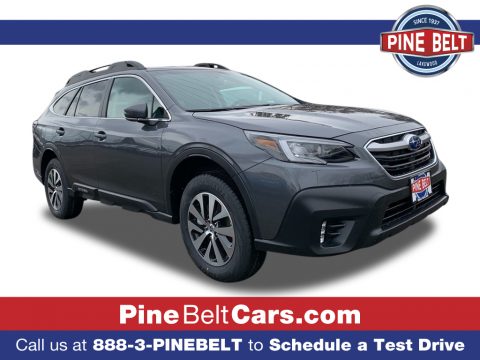 Magnetite Gray Metallic Subaru Outback 2.5i Premium.  Click to enlarge.