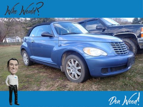 Marine Blue Pearl Chrysler PT Cruiser Convertible.  Click to enlarge.
