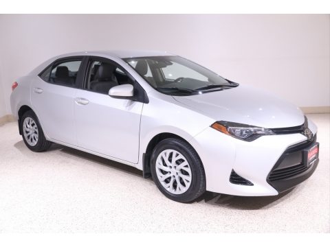 Classic Silver Metallic Toyota Corolla LE.  Click to enlarge.