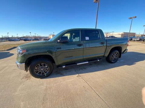 Army Green Toyota Tundra SR5 CrewMax 4x4.  Click to enlarge.