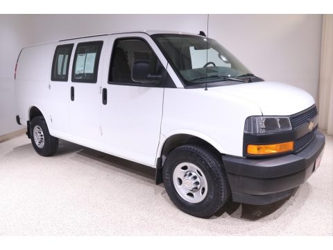 Summit White Chevrolet Express 2500 Cargo WT.  Click to enlarge.