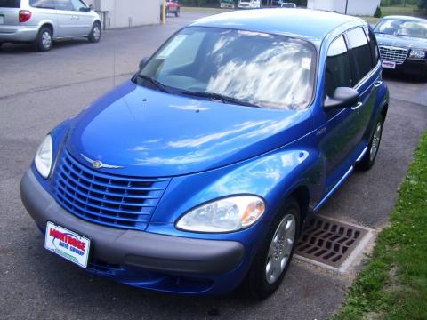 Electric Blue Pearl Chrysler PT Cruiser .  Click to enlarge.