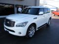 Front 3/4 View of 2014 Infiniti QX80  #2