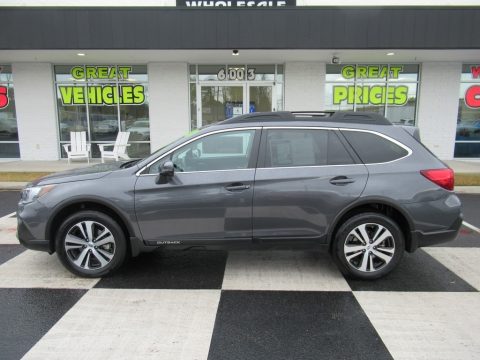 Magnetite Gray Metallic Subaru Outback 2.5i Limited.  Click to enlarge.