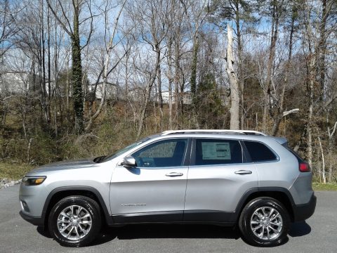 Billet Silver Metallic Jeep Cherokee Latitude Lux 4x4.  Click to enlarge.