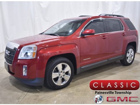 Crystal Red Tintcoat GMC Terrain SLT AWD.  Click to enlarge.