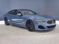 Front 3/4 View of 2021 BMW 8 Series 850i xDrive Gran Coupe #27