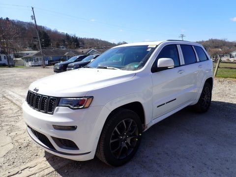 Bright White Jeep Grand Cherokee High Altitude 4x4.  Click to enlarge.