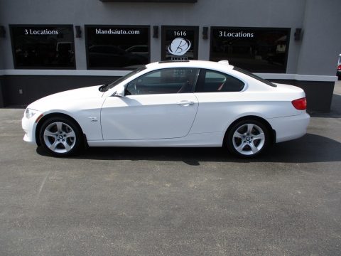 Alpine White BMW 3 Series 335i xDrive Coupe.  Click to enlarge.