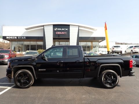 Onyx Black GMC Sierra 1500 Double Cab 4WD.  Click to enlarge.