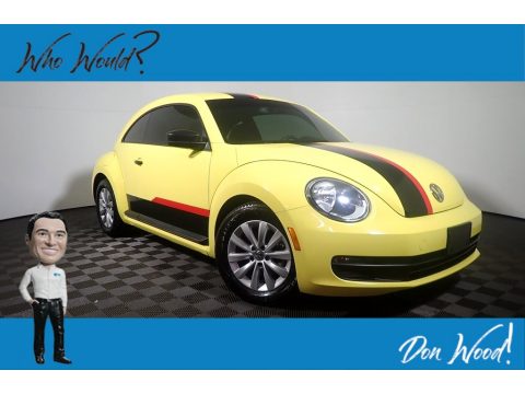 Yellow Rush Volkswagen Beetle 1.8T Classic.  Click to enlarge.