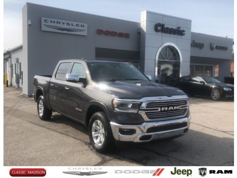 Granite Crystal Metallic Ram 1500 Laramie Crew Cab 4x4.  Click to enlarge.