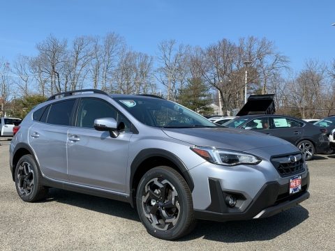 Ice Silver Metallic Subaru Crosstrek Limited.  Click to enlarge.