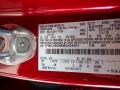 Ford Color Code D4 Rapid Red Metallic #14