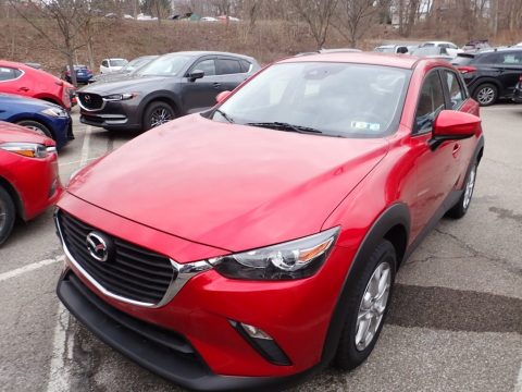 Soul Red Metallic Mazda CX-3 Sport AWD.  Click to enlarge.