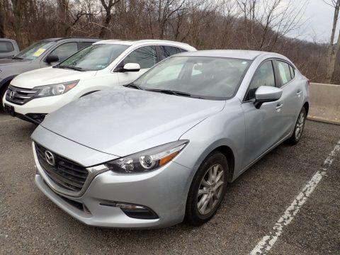 Sonic Silver Metallic Mazda MAZDA3 Sport 4 Door.  Click to enlarge.