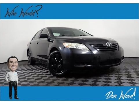 Black Toyota Camry LE.  Click to enlarge.