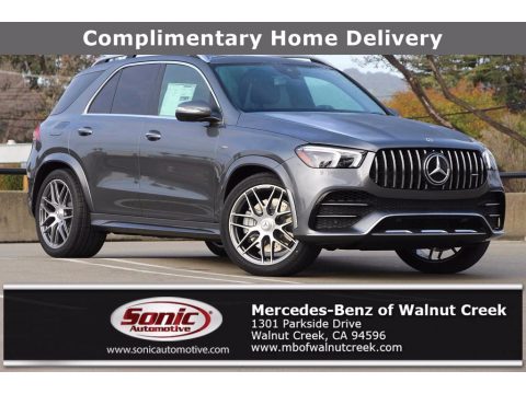 Selenite Grey Metallic Mercedes-Benz GLE 53 AMG 4Matic.  Click to enlarge.