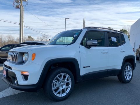 Alpine White Jeep Renegade Limited 4x4.  Click to enlarge.