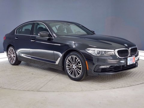 Black Sapphire Metallic BMW 5 Series 530i Sedan.  Click to enlarge. Black Sapphire Metallic BMW 5 Series 530i Sedan.  Click to enlarge.