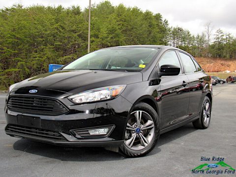 Shadow Black Ford Focus SE Sedan.  Click to enlarge.