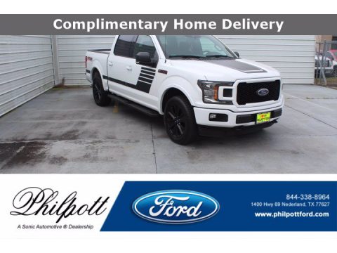 Oxford White Ford F150 XLT Sport SuperCrew 4x4.  Click to enlarge.