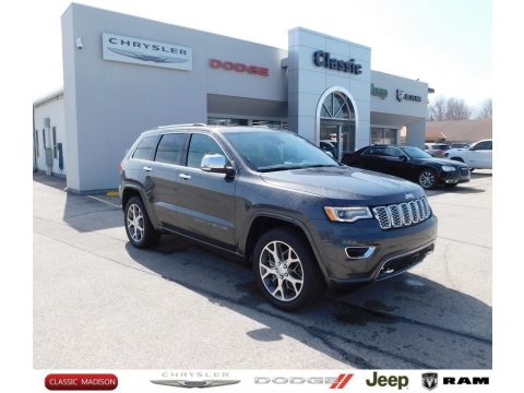 Granite Crystal Metallic Jeep Grand Cherokee Overland 4x4.  Click to enlarge.