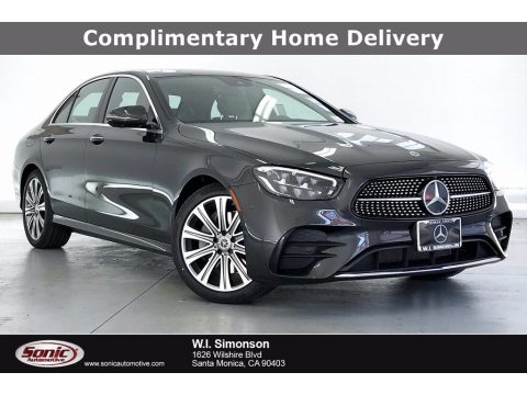 Graphite Gray Metallic Mercedes-Benz E 350 Sedan.  Click to enlarge.