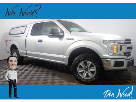 Ingot Silver Ford F150 XLT SuperCab 4x4.  Click to enlarge.