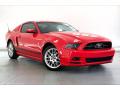 Front 3/4 View of 2014 Ford Mustang V6 Coupe #33