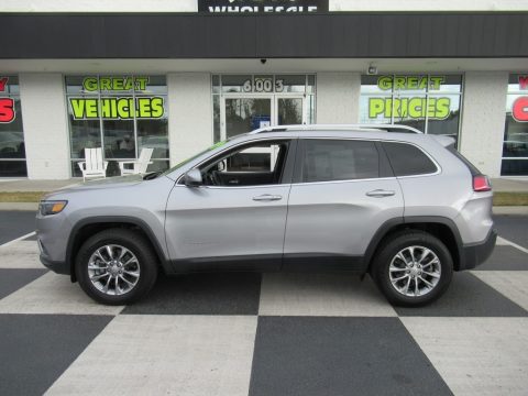 Billet Silver Metallic Jeep Cherokee Latitude Plus 4x4.  Click to enlarge.
