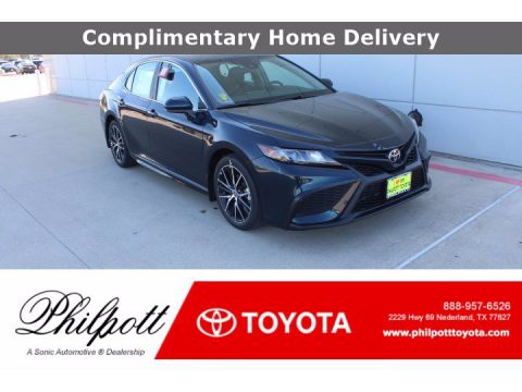 Galactic Aqua Mica Toyota Camry SE.  Click to enlarge.