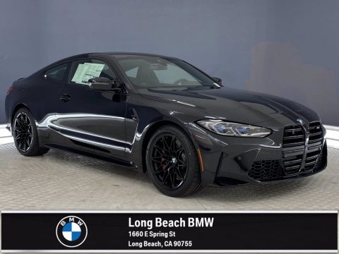 Black Sapphire Metallic BMW M4 Competition Coupe.  Click to enlarge.