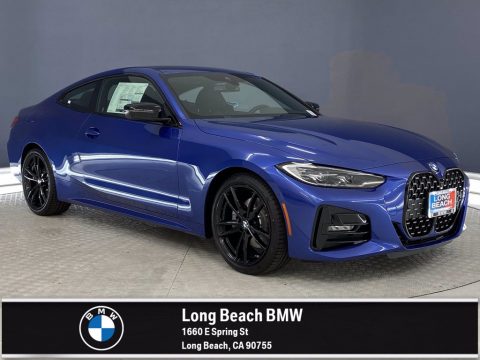 Portimao Blue Metallic BMW 4 Series 430i Coupe.  Click to enlarge.