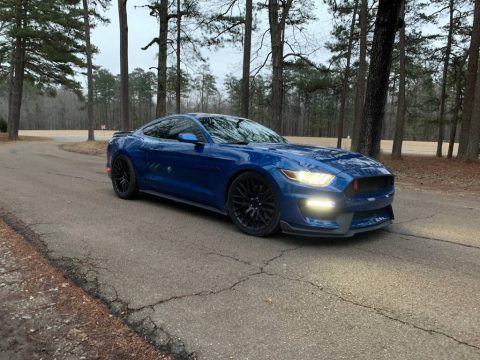 Lightning Blue Ford Mustang GT Coupe.  Click to enlarge.