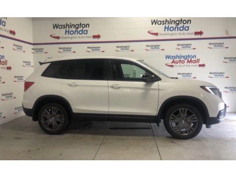Platinum White Pearl Honda Pilot Special Edition AWD.  Click to enlarge.