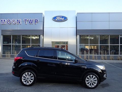 Agate Black Ford Escape SEL 4WD.  Click to enlarge.