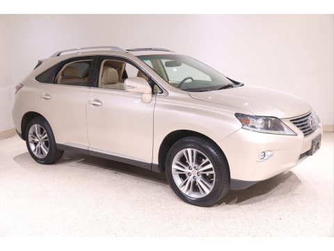 Satin Cashmere Metallic Lexus RX 350 AWD.  Click to enlarge.