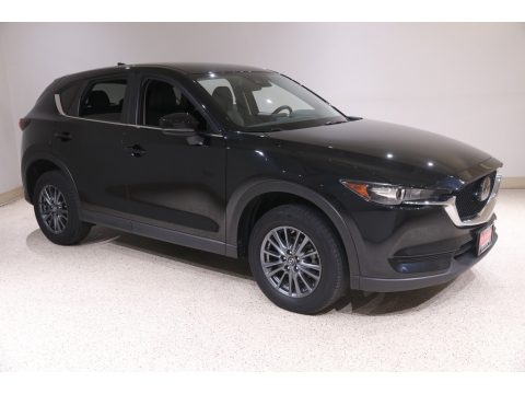 Jet Black Mica Mazda CX-5 Touring AWD.  Click to enlarge.