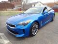 Front 3/4 View of 2018 Kia Stinger Premium #5