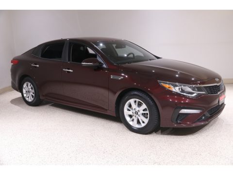 Sangria Kia Optima LX.  Click to enlarge.