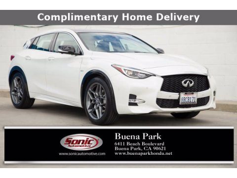 Majestic White Infiniti QX30 Sport.  Click to enlarge.