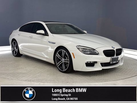 Alpine White BMW 6 Series 640i Gran Coupe.  Click to enlarge.