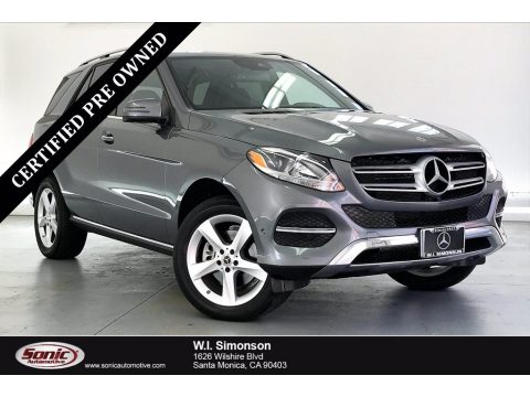 Selenite Grey Metallic Mercedes-Benz GLE 350 4Matic.  Click to enlarge.