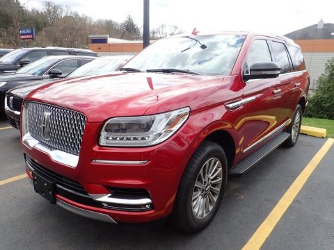 Ruby Red Metallic Lincoln Navigator Premier 4x4.  Click to enlarge.