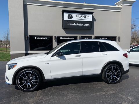 Polar White Mercedes-Benz GLC AMG 43 4Matic.  Click to enlarge.