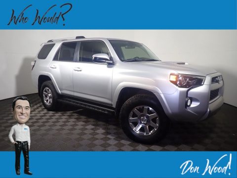 Classic Silver Metallic Toyota 4Runner Trail 4x4.  Click to enlarge.